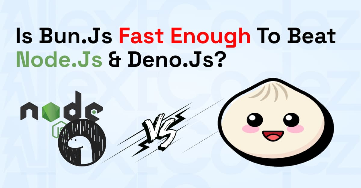 Is Really Bun js can beat node.js & deno.js ⚡️